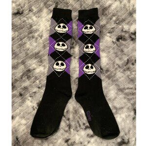 Disney's Nightmare Before Christmas Socks - Argyle Purple - Adult